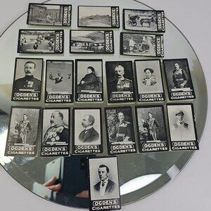 19 Ogden Trading Cards As Shown Tobacco Tab Cigarettes